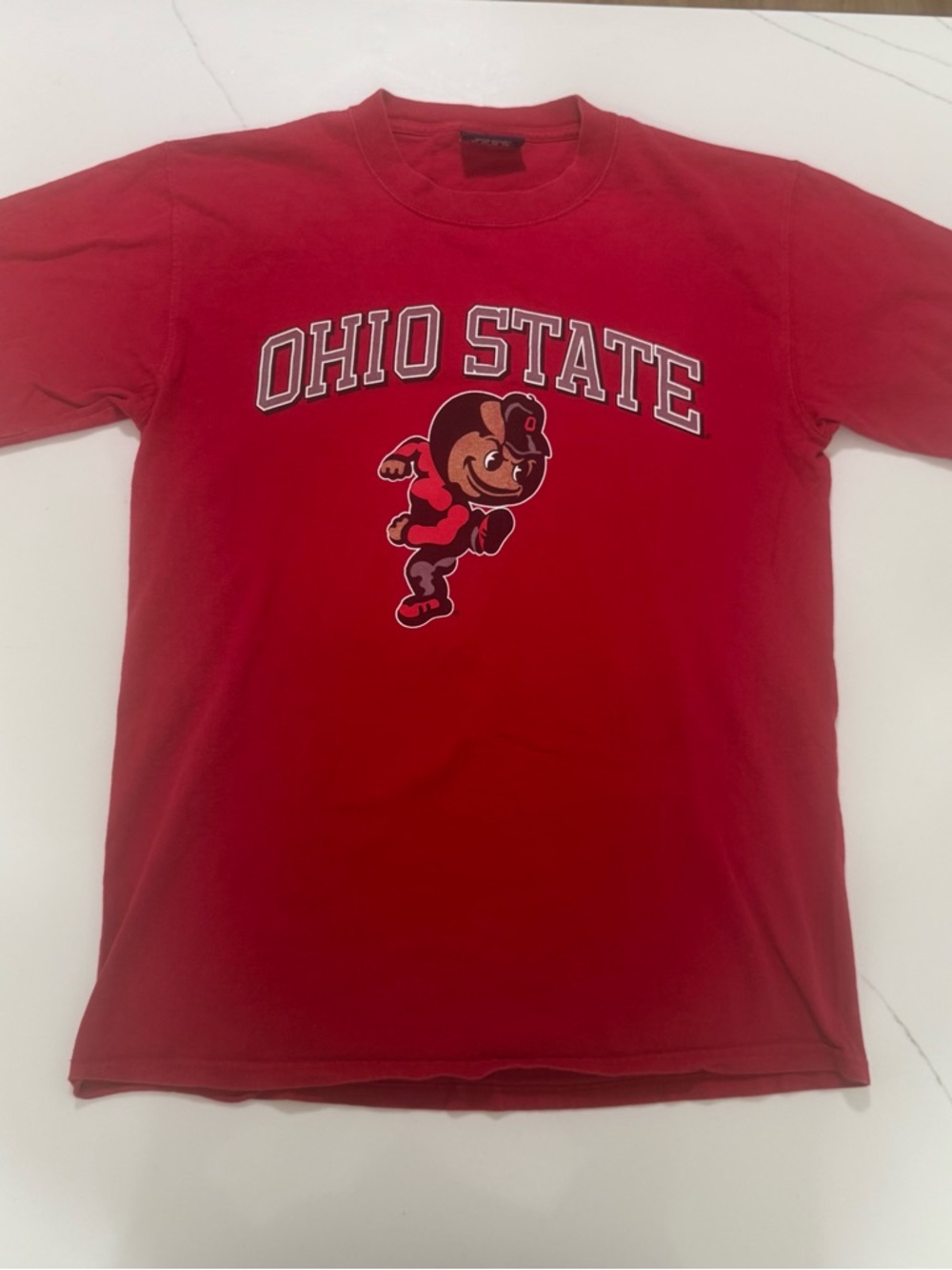 🌰 Vintage Ohio State Buckeyes Brutus Tee (Double-Sided) 🏈